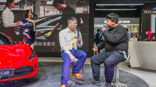 2024年九州生态汽车博览会杀出黑马艺卡汽车膜成车商新宠(图8)